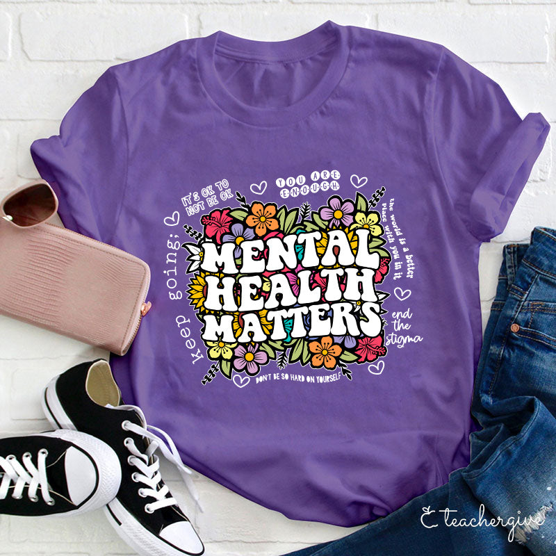 It's Ok Not Be Ok Teacher T-Shirt