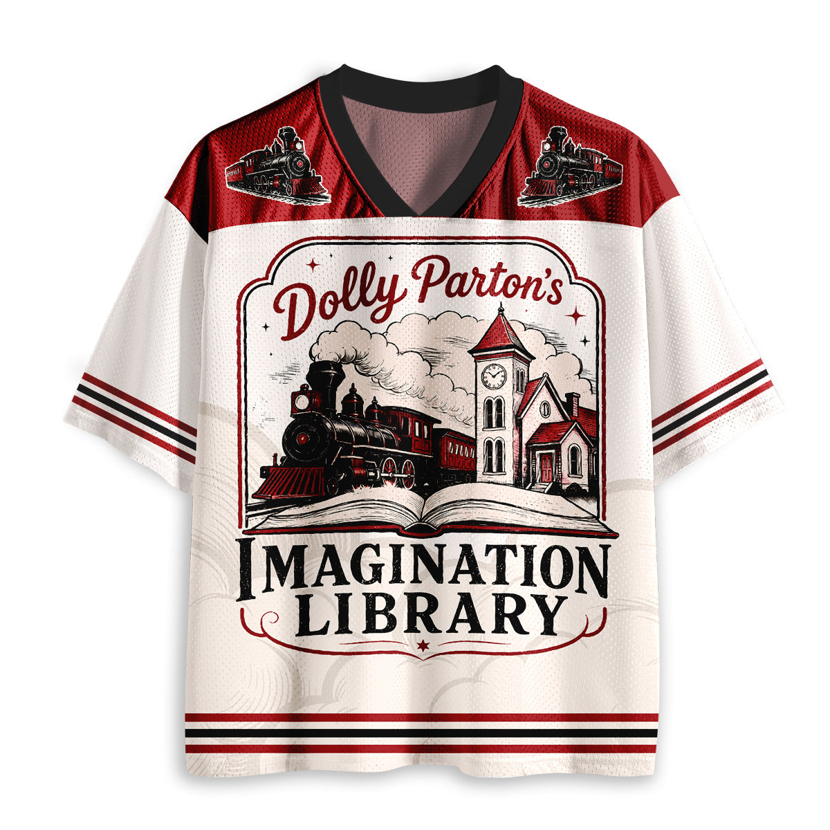 Dolly 's Imagination Library Teacher Mesh Jersey