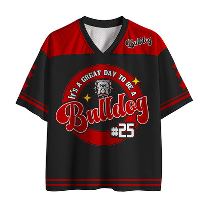Personalized Mascot It's A Good Day To Be School Spirit Teacher Mesh Jersey