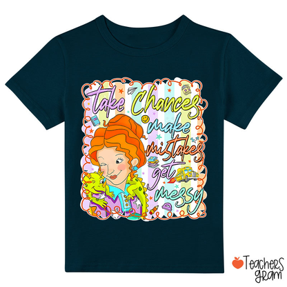 Take Chances Make Mistakes School Bus Class T-Shirt