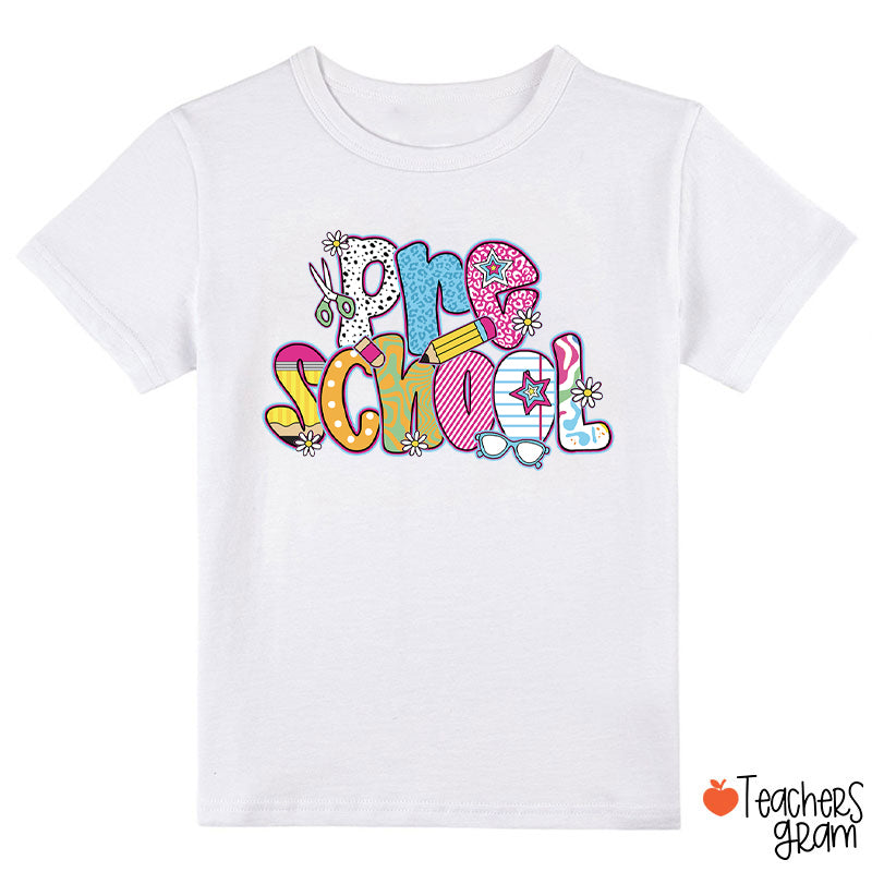 Personalized Grade Apple First Day Class T-Shirt