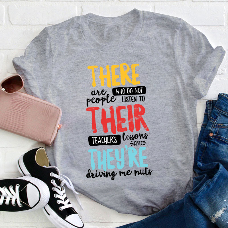 There Their They're T-Shirt