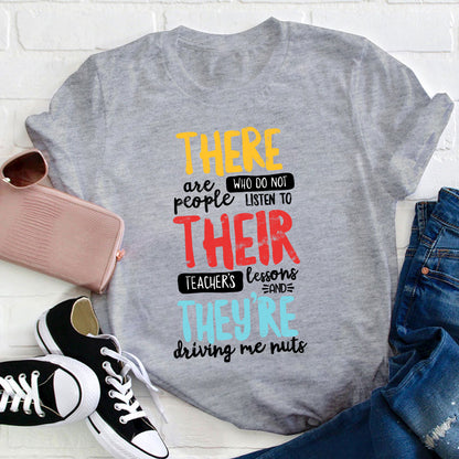 There Their They're T-Shirt