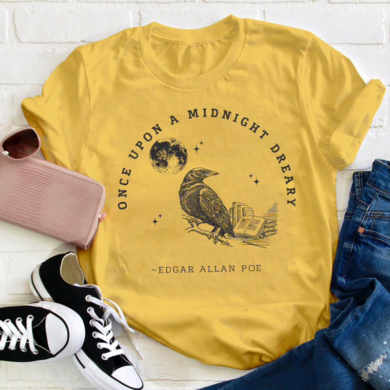 Once Upon A Midnight Dreary Teacher T-Shirt