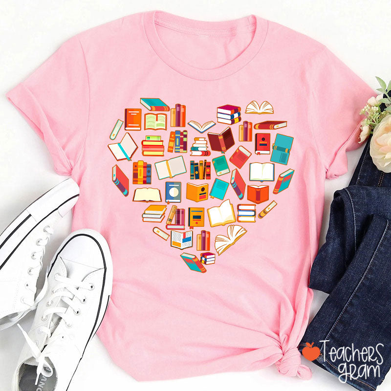 Book Lover Teacher T-Shirt