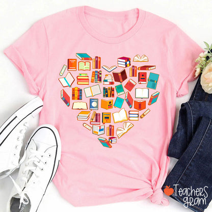 Book Lover Teacher T-Shirt