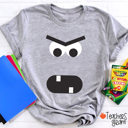 Personalized Book Character Halloween Teacher T-Shirt