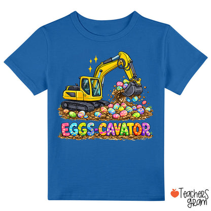 Eggs-Cavator Excavator Easter Class T-Shirt