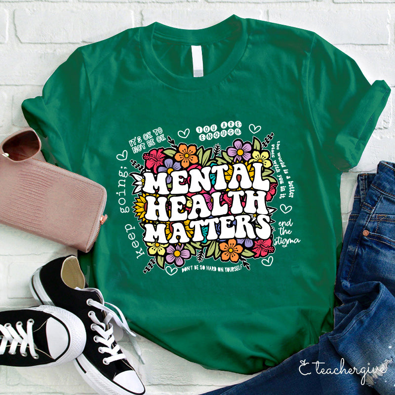 It's Ok Not Be Ok Teacher T-Shirt