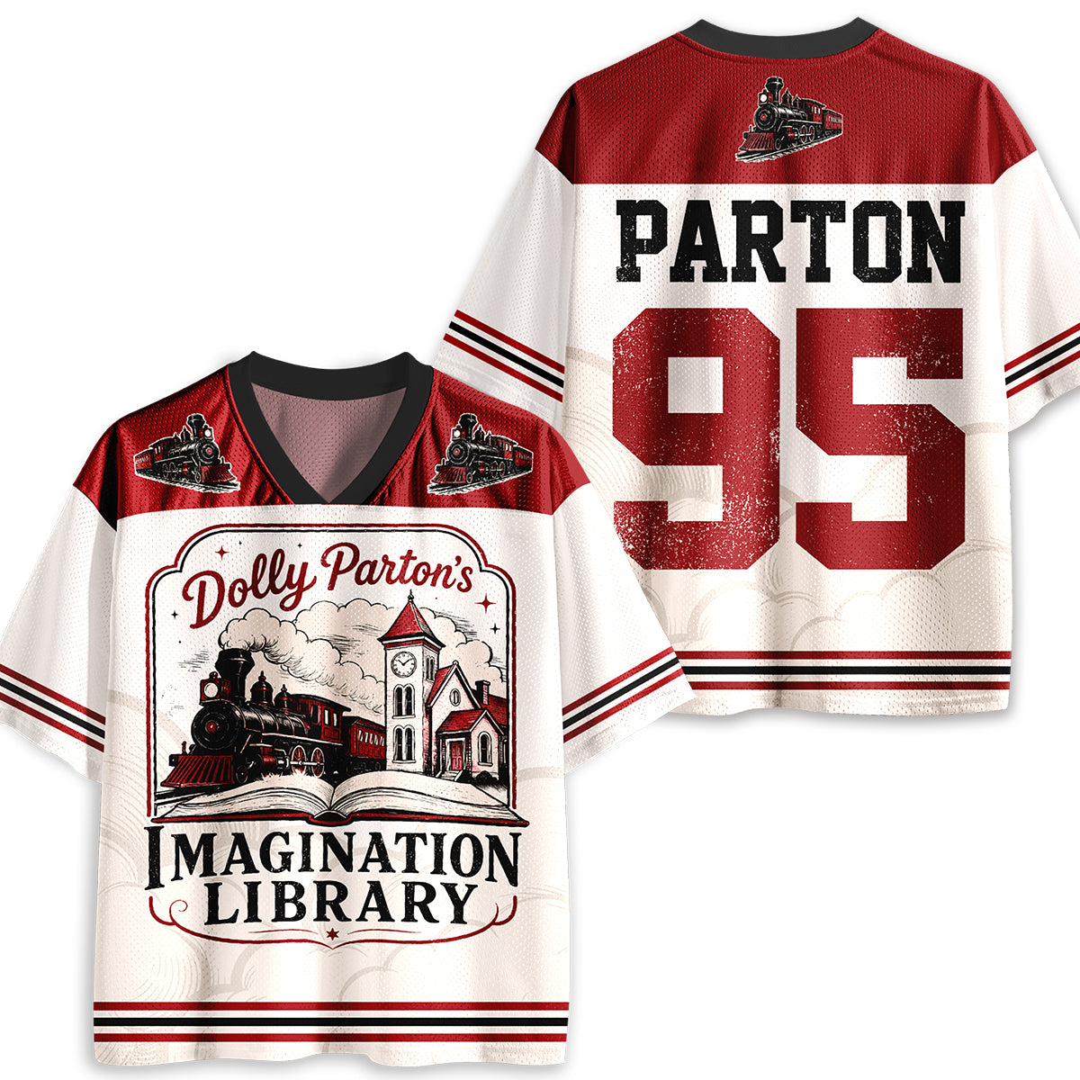 Dolly 's Imagination Library Teacher Mesh Jersey