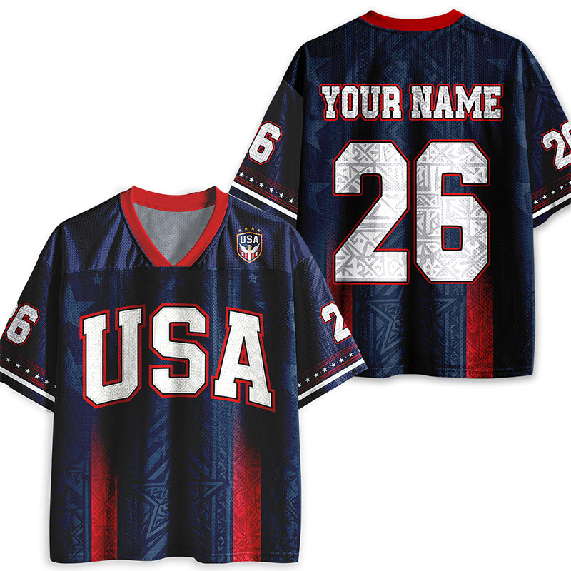 Personalized Name And Number Printing Teacher Mesh Jersey
