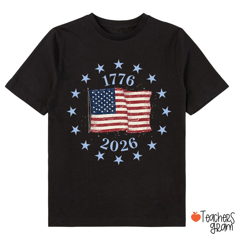 USA Flag 250 Years Class T-Shirt
