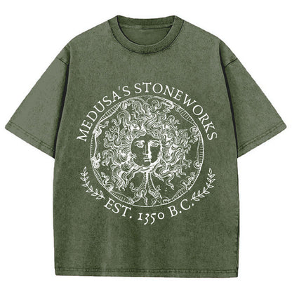 Medusa's Stoneworks Teacher Washed T-Shirt