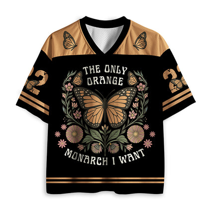 The Only Orange Monarch I Want Teacher Mesh Jersey