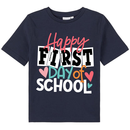 Happy First Day Of School Heart Class T-Shirt