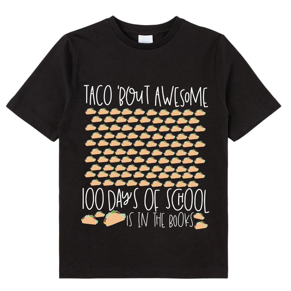 100 Days Of School In The Books Class T-Shirt