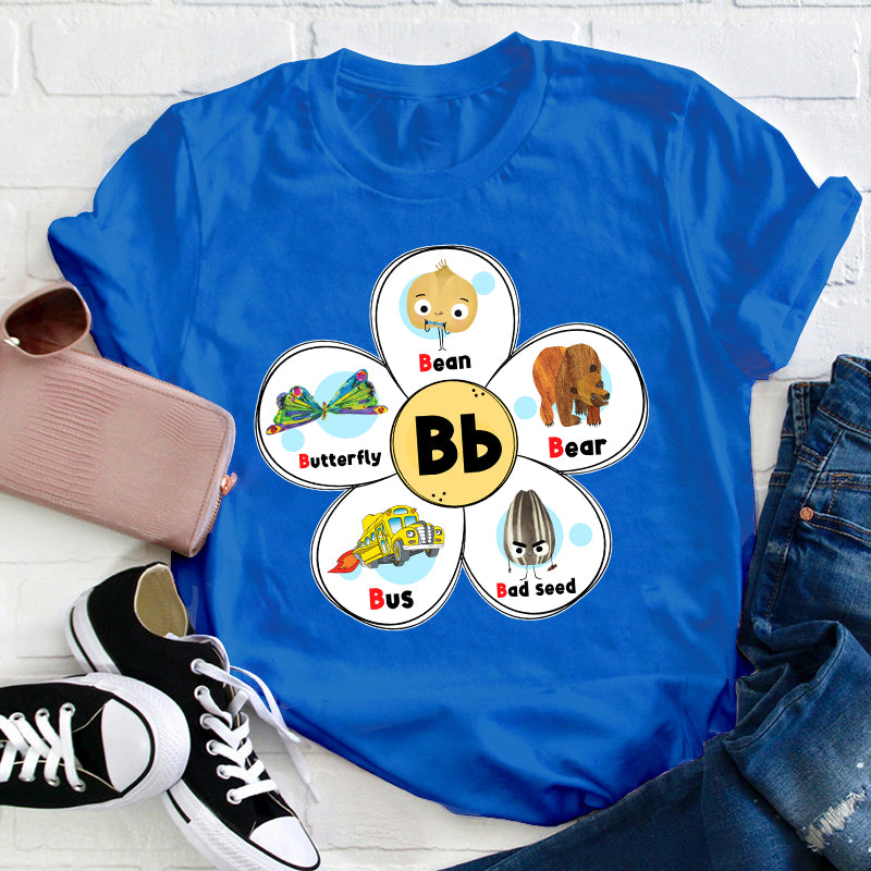 Food Group Butterfly Teacher T-Shirt
