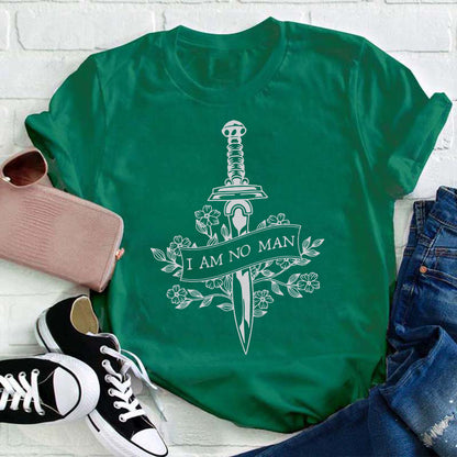 I Am No Man Teacher T-Shirt