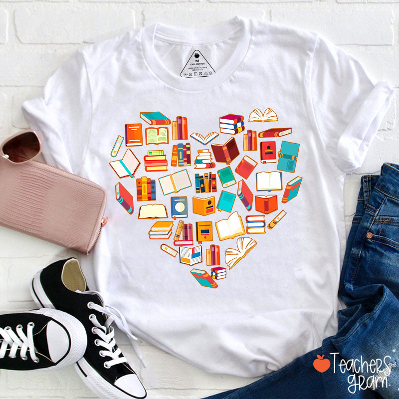 Book Lover Teacher T-Shirt
