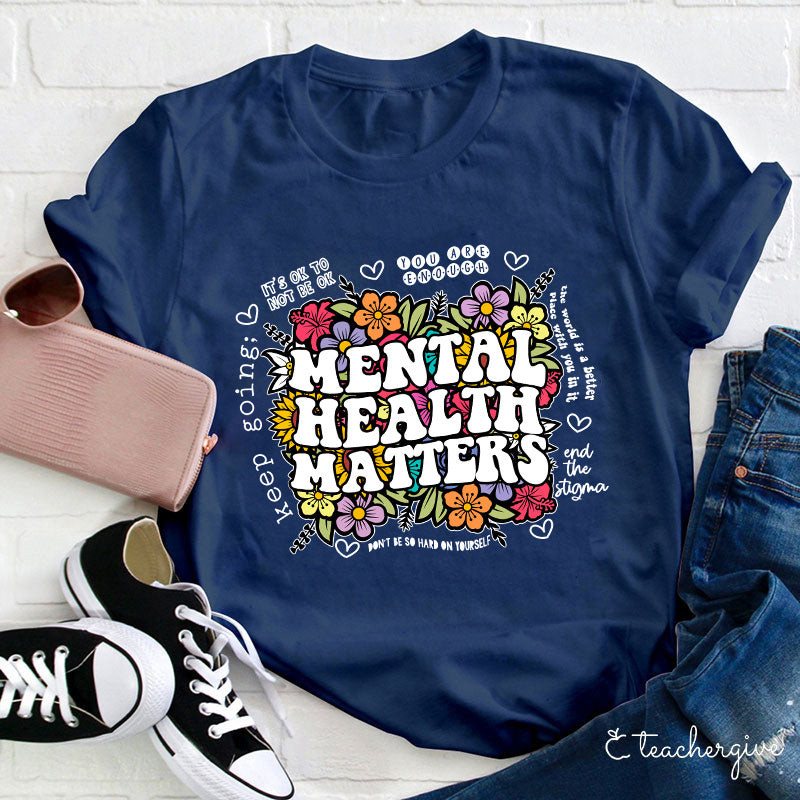 It's Ok Not Be Ok Teacher T-Shirt