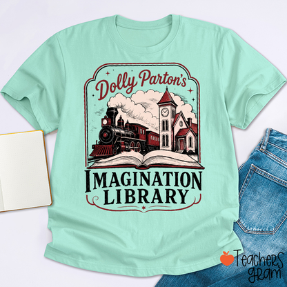 Dolly 's Imagination Library Teacher T-Shirt