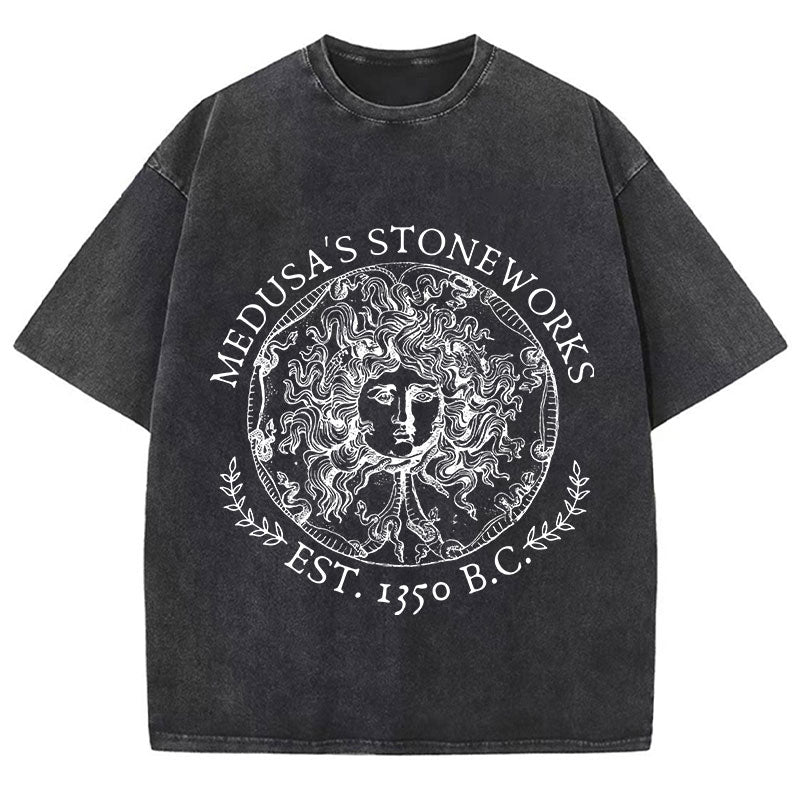 Medusa's Stoneworks Teacher Washed T-Shirt