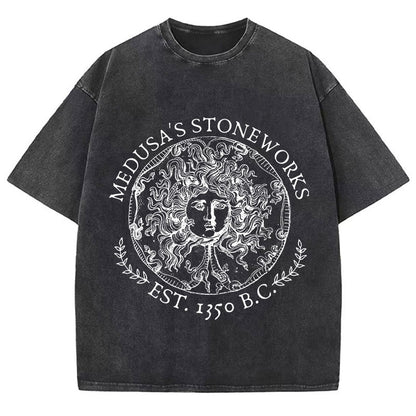 Medusa's Stoneworks Teacher Washed T-Shirt
