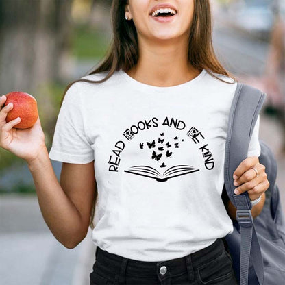 Read Books And Be Kind Teacher T-Shirt