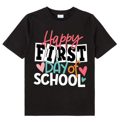 Happy First Day Of School Heart Class T-Shirt