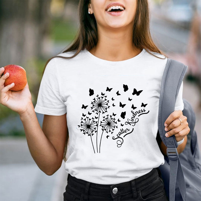Scatter Kindness Teacher T-Shirt