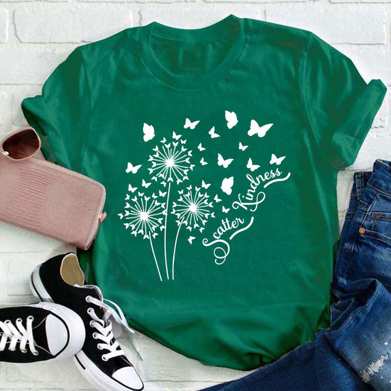 Scatter Kindness Teacher T-Shirt
