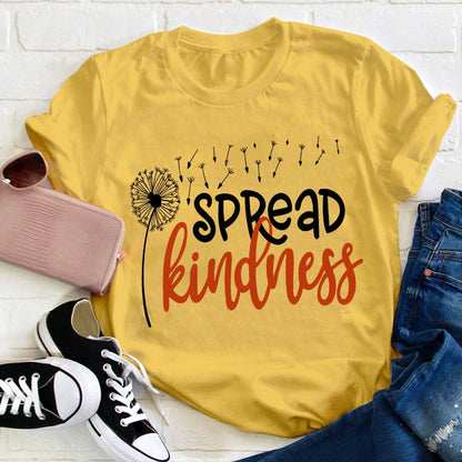 Spread Kindness Like Sunflower Teacher T-Shirt