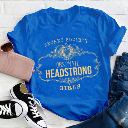 Pride and Prejudice The Secret Society Teacher T-Shirt