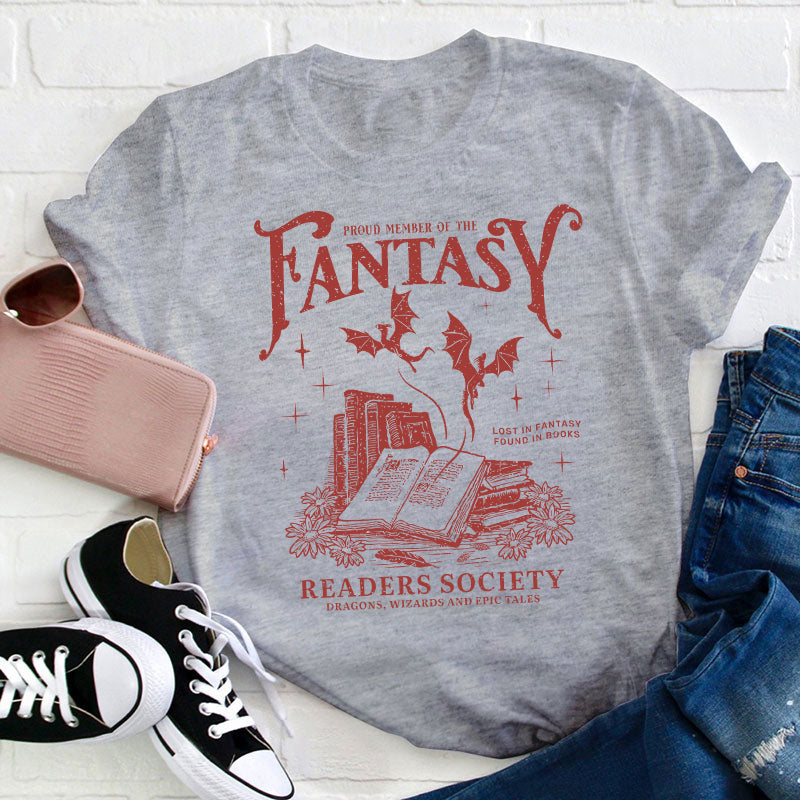 Proud Member Of The Fantasy Teacher T-Shirt
