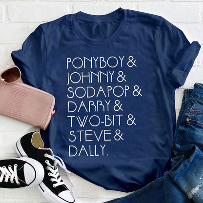 Literature Characters Teacher T-Shirt