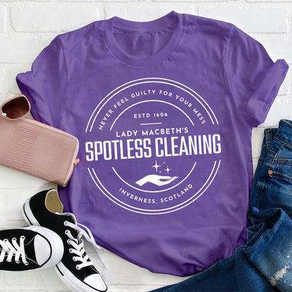 Spotless Cleaning Teacher T-Shirt