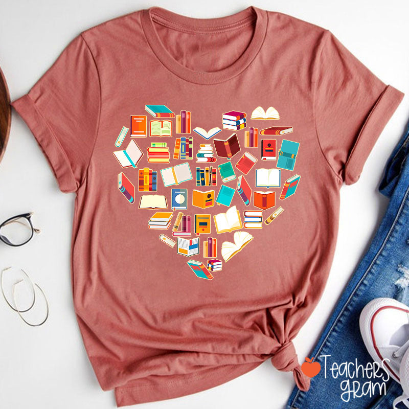 Book Lover Teacher T-Shirt
