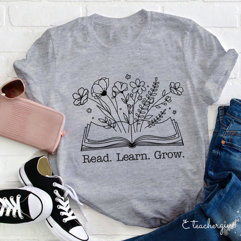 Read Learn Grow T-Shirt