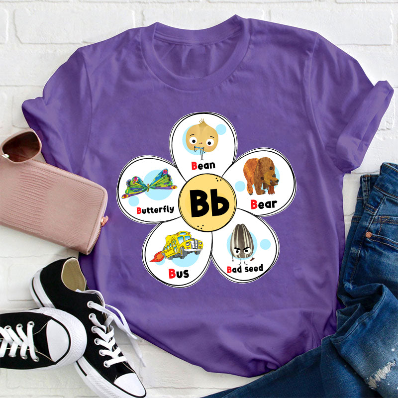 Food Group Butterfly Teacher T-Shirt