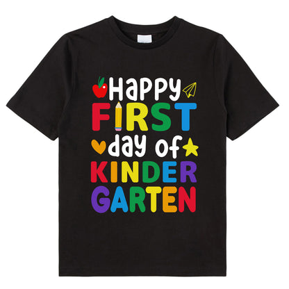 Personalized  Happy First Day Of Kindergarten Class T-Shirt