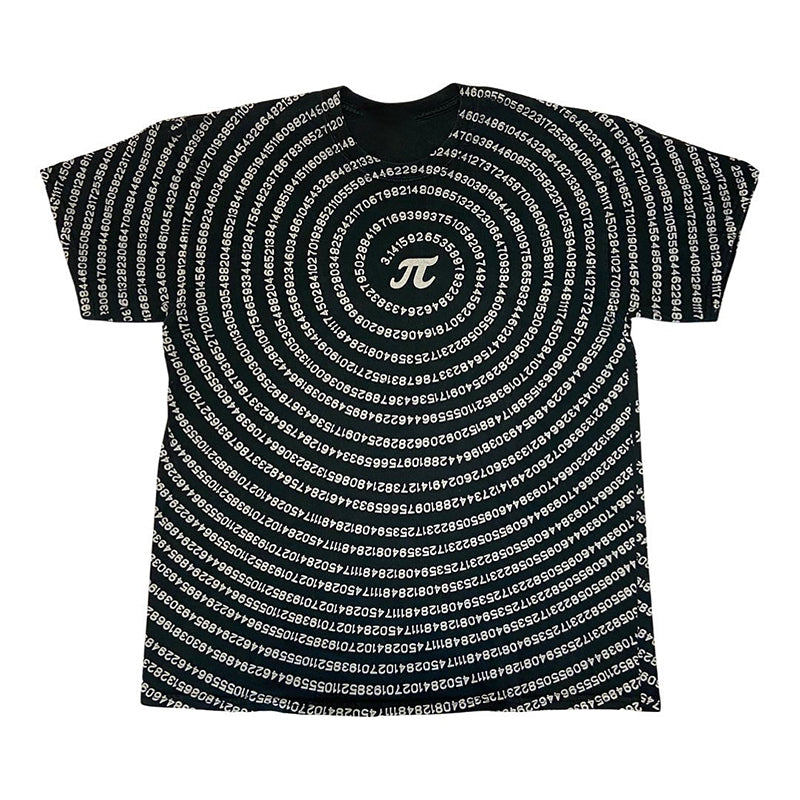 All-over Pi Day Teacher Printed T-Shirt