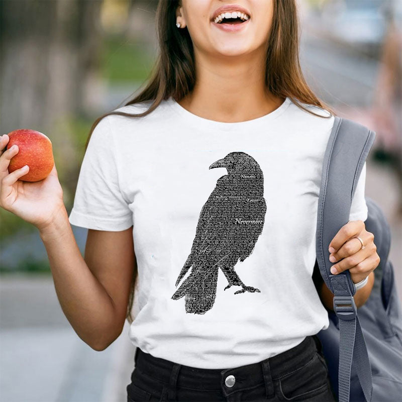 Nevermore Entire Text Teacher T-Shirt