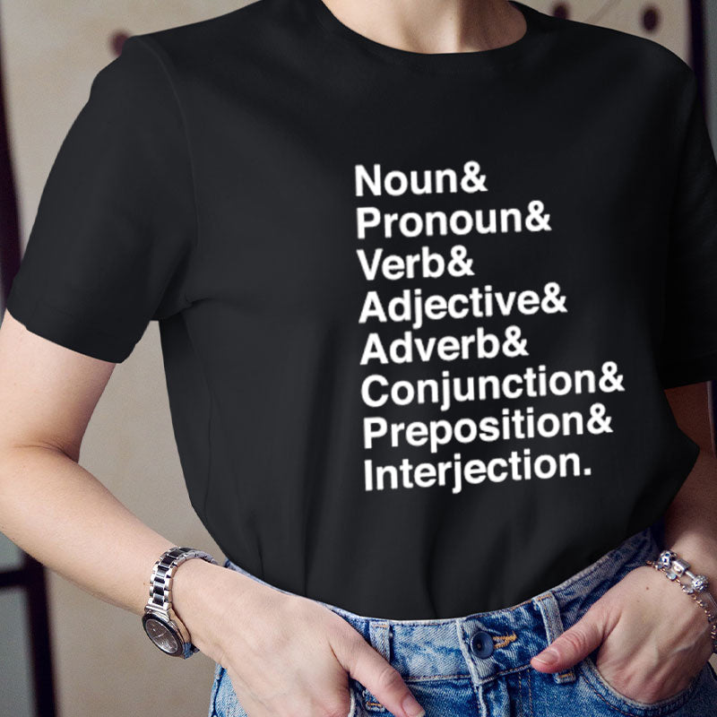 Noun And Pronoun And Teacher T-Shirt
