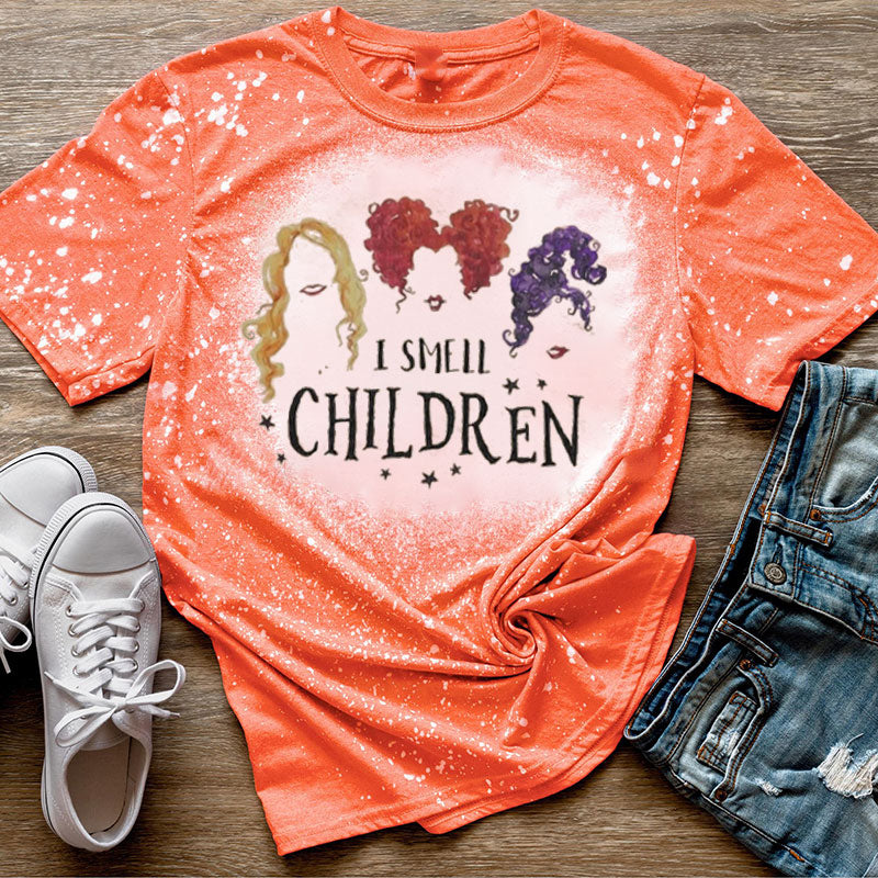 I Smell Children Teacher Printed Super Soft T-Shirt