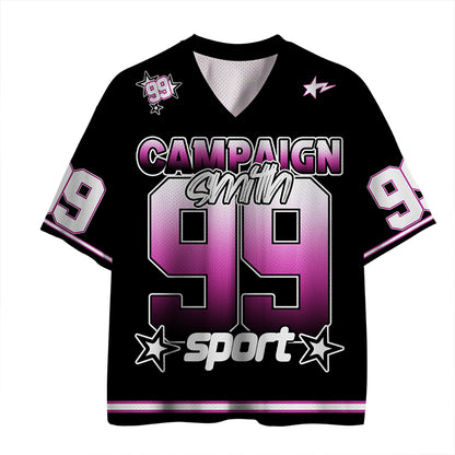 Personalized Name And Number Champions Star Teacher Mesh Jersey