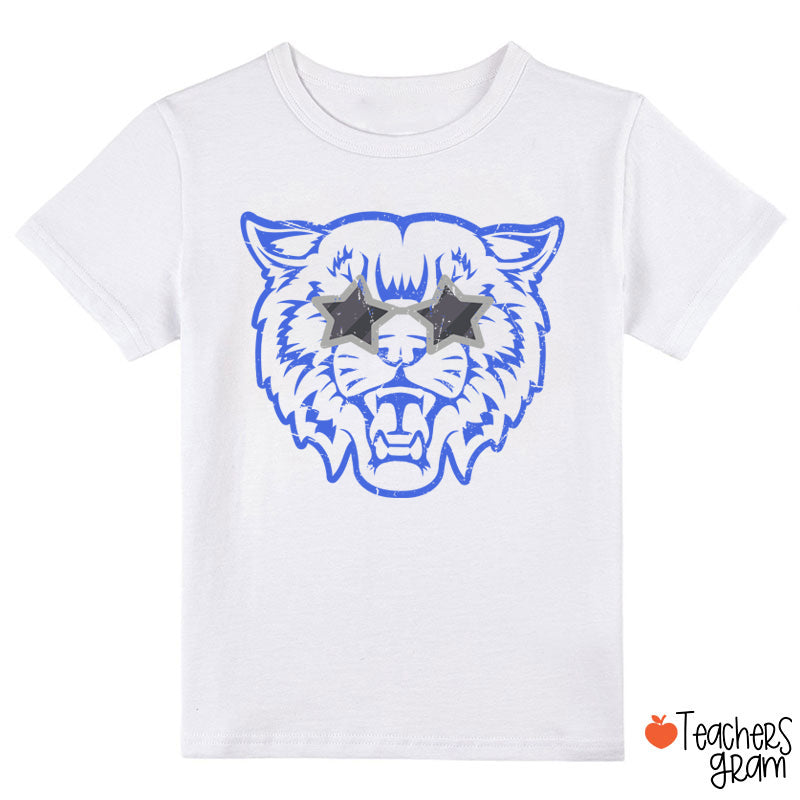 Personalized Mascot Star Glasses Class T-Shirt