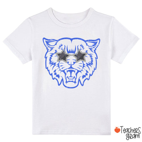 Personalized Mascot Star Glasses Class T-Shirt