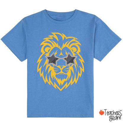 Personalized Mascot Star Glasses Class T-Shirt