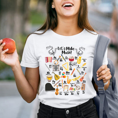 Let's Make Music Teacher T-Shirt