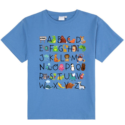 Interesting Animals Letter Class T-Shirt
